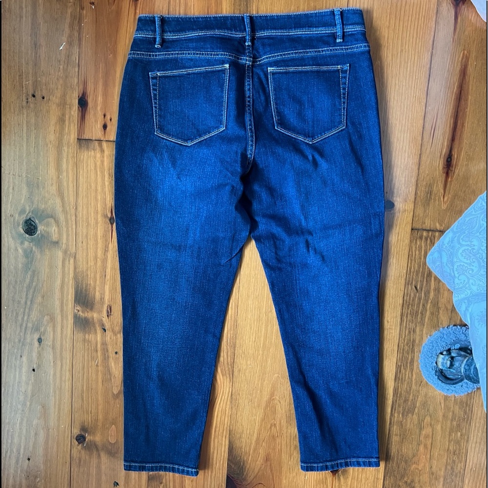 J Jill JEANS size 8p authentic fit SLIM ANKLE - Picture 3 of 7